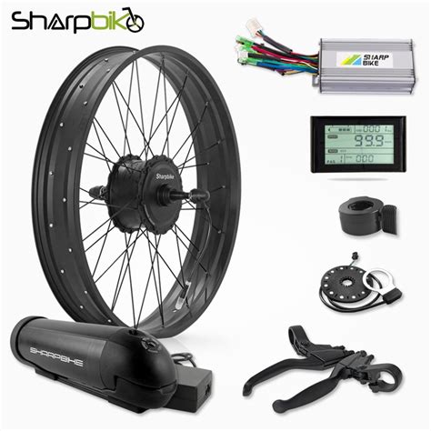 FAT TIRE ELECTRIC BIKE KIT FOR ELECTRIC MOUNTAIN BIKE SKF03S90 – Sharpbike