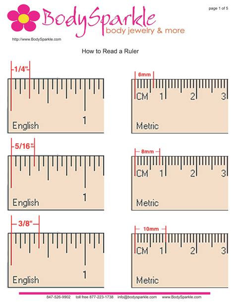 How To Read Ruler In Cm Printable Ruler - Diy Rose