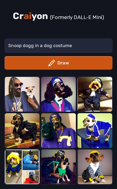 Snoop Dogg in a dog costume : r/weirddalle