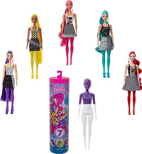 Barbie Color Reveal, Color Reveal Monocromática, Muñecas : Amazon.com ...