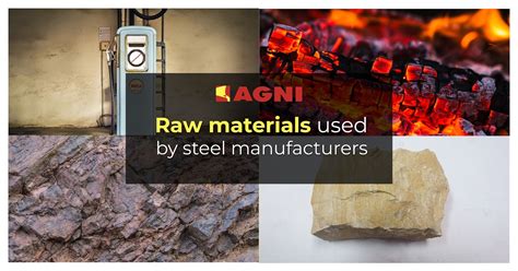 Raw materials in the Steel Industry - Agni Steels - Official Blog