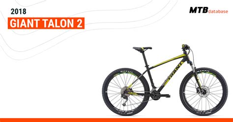 2018 Giant Talon 2 - Specs, Reviews, Images - Mountain Bike Database