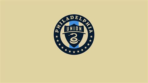 Download Simple Design Philadelphia Union Logo Wallpaper | Wallpapers.com