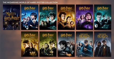 The Wizarding World of Harry Potter [Collection] : PlexPosters