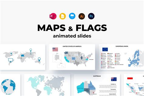 Maps Animated Presentations Templates - Design Cuts