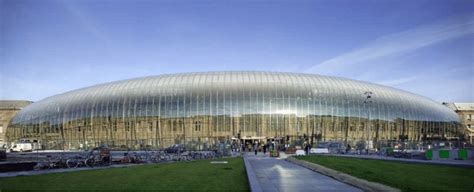 Facade of the new Strasbourg High Speed Train Station 9 | Download ...