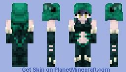 Warden Girl Minecraft Skin