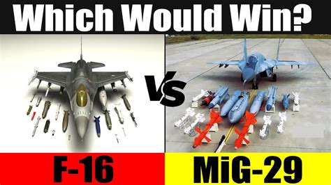 F-16 vs Mig-29: Which is better? - YouTube