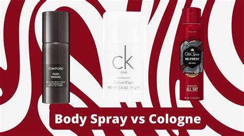 Body Spray vs Cologne- Which Is Best For You? (2024) - 7Gents