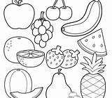 Free Fruit Coloring Pages At GetDrawings  Download sketch template