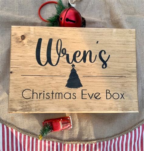 Personalized Christmas Eve Box Wooden Christmas Eve Box | Etsy