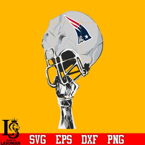 New England Patriots hand helmet svg eps dxf png file – lasoniansvg