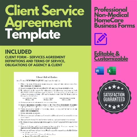 Home Care Business Templates 100 Editable Templates - Etsy