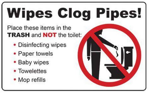 Save Pipes, Don’t Flush Wipes | City of Ferndale