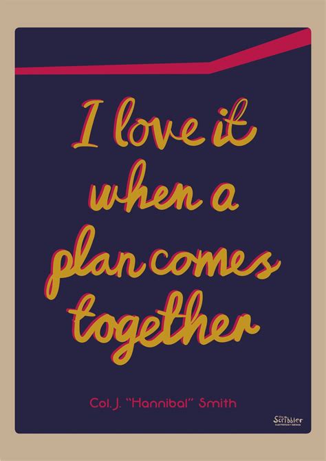 I Love It When a Plan Comes Together - Etsy