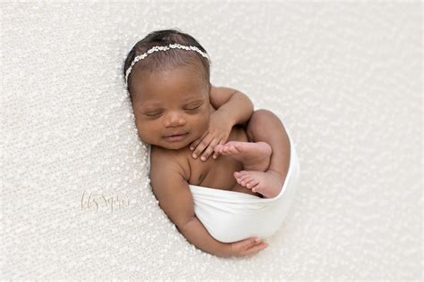 African Newborn Baby Girl