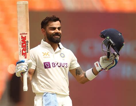 Virat Kohli scored his 28th Test century, one of his slowest Test ...