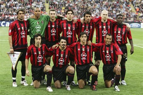 Just look at this ac milan side from the 2005 champions league semi ...