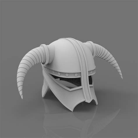 Skyrim Iron Helmet | CGTrader