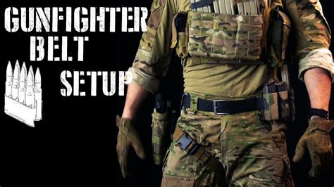 "Gunfighter" belt setup / First line gear (2018 ver) - YouTube