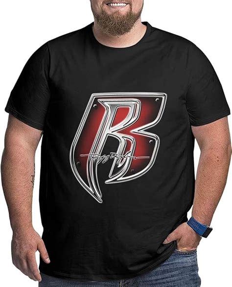 Ruff Ryders (2) Men's T-Shirt Plus Size Short Sleeve T Shirts Cotton Printed Tee XL to 6XL Black ...