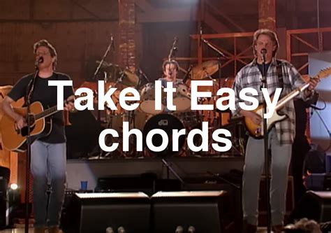 Take It Easy chords by the Eagles - Spy Tunes