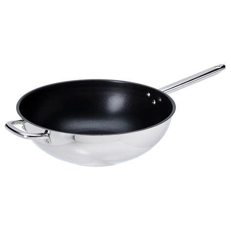 IKEA 365+ wok, stainless steel/non-stick coating, 32 cm (13") - IKEA