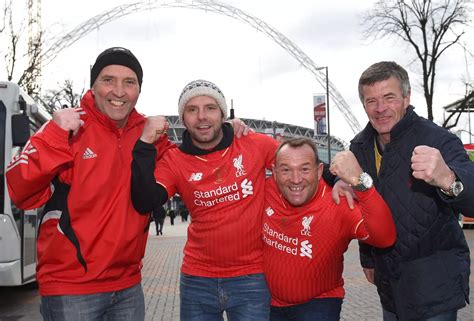 Liverpool FC fans arriving at Wembley - Liverpool Echo