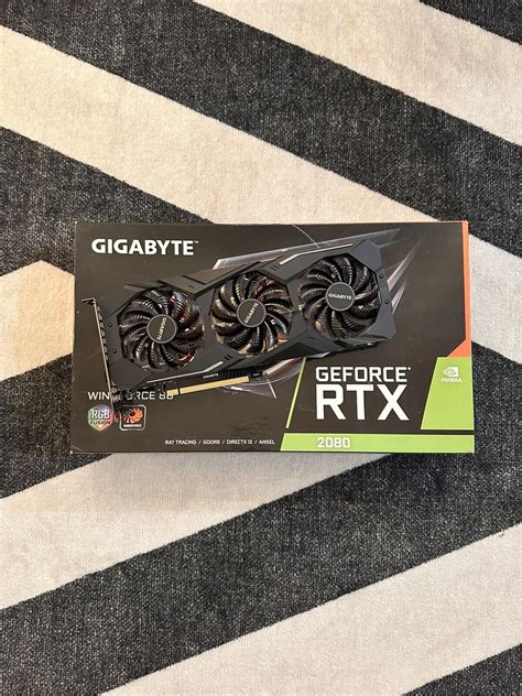 GIGABYTE NVIDIA GeForce RTX 2080 8GB GDDR6 Graphics Card (GV-N2080WF3 ...