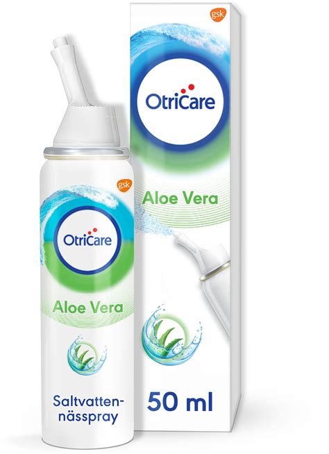 Köp Otricare Aloe Vera Saltvattenspray Vuxna & Barn 50 ml | Apohem