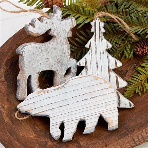 30+ Rustic Diy Christmas Ornaments - DECOOMO