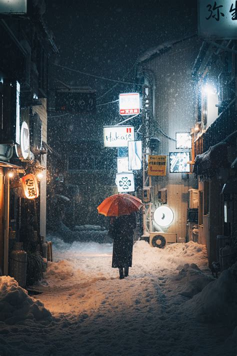 snowfall of kanazawa on Behance