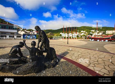 The east China sea fishing village Stock Photo - Alamy