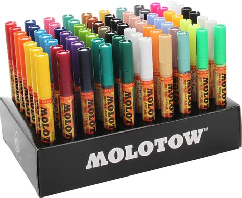 Art Supplies assort 2 mm tip Molotow One4All 127HS display set Complete ...