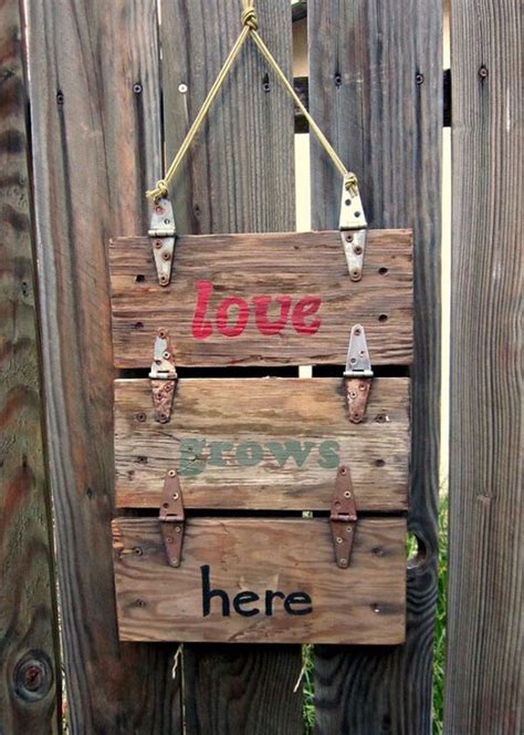 43 DIY Garden Signs to Beautify and Decorate Your Garden - DIY & Crafts