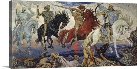 The Four Horsemen of the Apocalypse, 1887 Wall Art, Canvas Prints ...