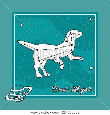 Constellation Canis Vector & Photo (Free Trial) | Bigstock