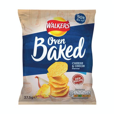 Walkers Baked Cheese and Onion 37.5g (Pack of 32) 101011 - Supplies for Schools