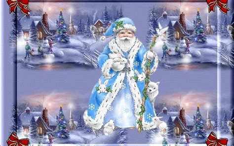 Blue Santa Claus Pictures, Photos, and Images for Facebook, Tumblr, Pinterest, and Twitter