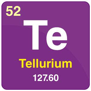 Tellurium Symbol