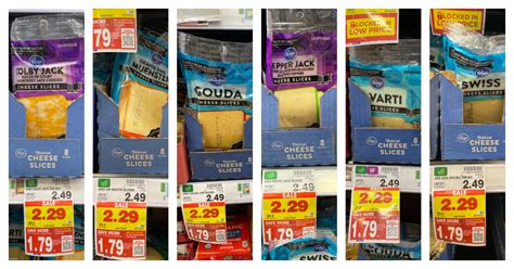 Kroger Sliced Cheese only $1.79! - Kroger Krazy