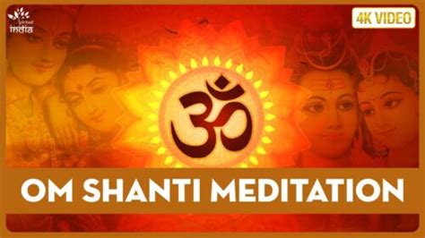 Shanti Mantra - OM Shanti Om Chanting | Mantras For Constructive Power | Bhakti Tune | भजन हिंदी ...