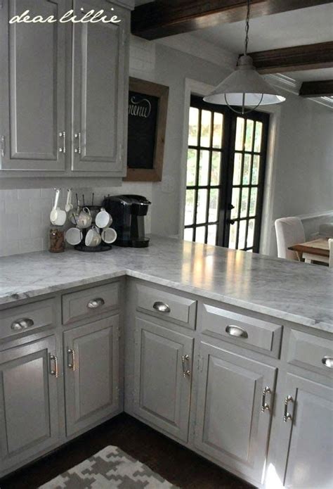 Light Gray Kitchen Cabinets With White Appliances Gray Kitchen Cabinets Ikea Grey Kitchen Cabin ...