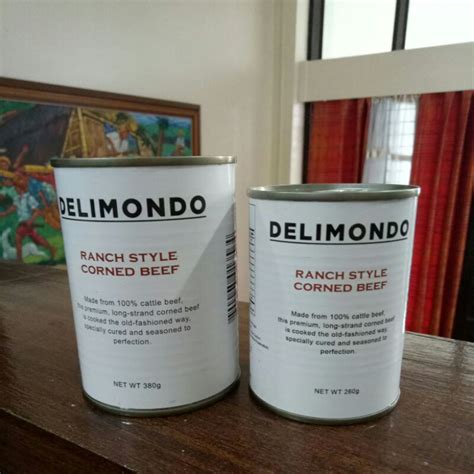 DELIMONDO Ranch Style Corned Beef 260g/380g | Shopee Philippines