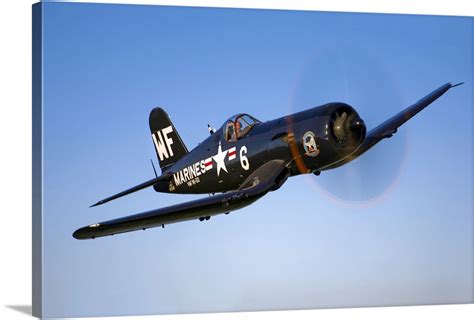 A Vought F4U 5 Corsair in flight Wall Art, Canvas Prints, Framed Prints, Wall Peels | Great Big ...