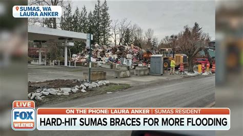 Sumas, WA braces for more flooding as another atmospheric river begins | Latest Weather Clips ...