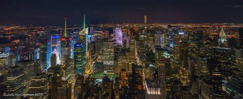 NYC at night from the Empire State Building Observation Deck. Worth braving the cold … | Nyc at ...