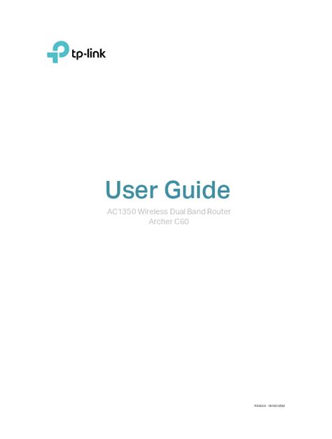 TP-Link Archer C60 User Guide - Manual Upgrade Instructions & Hardware Setup