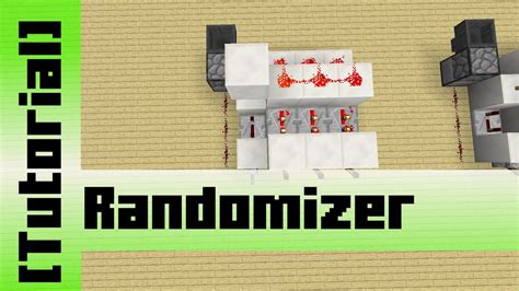 Randomizer for 2 and 3 bits [Tutorial] Minecraft 1.9 - YouTube