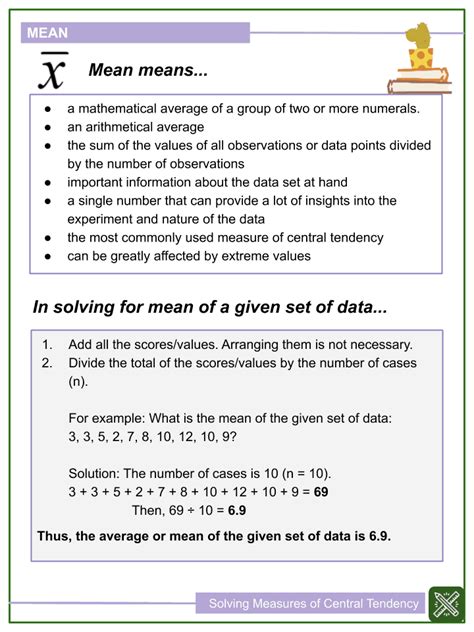 Solving Measures of Central Tendency | Helping with Math